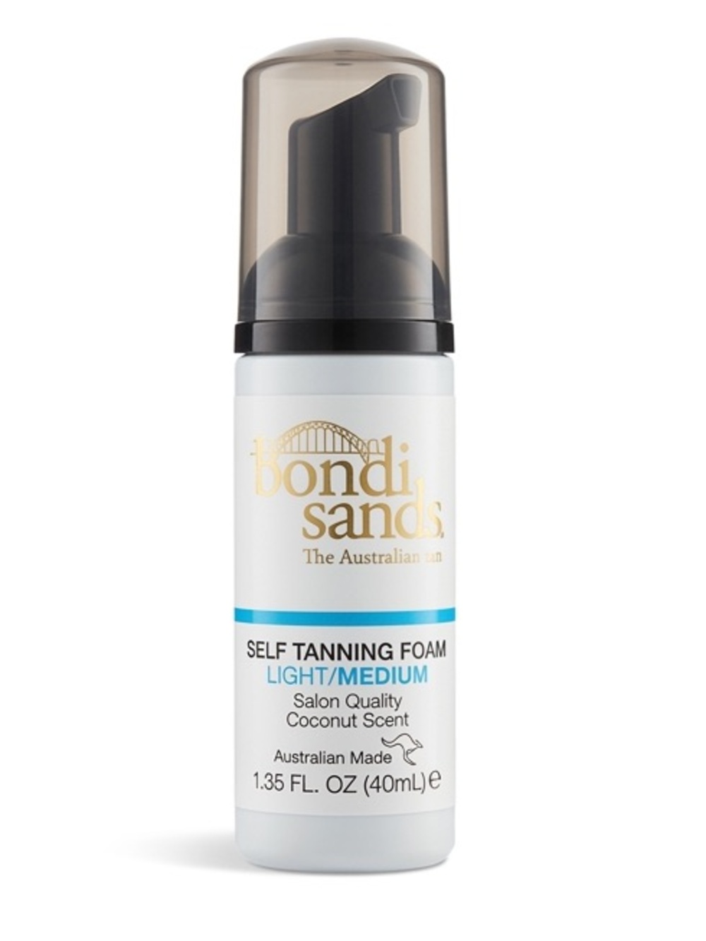Bondi Sands Self Tanning Foam Shade Light/Medium Mini Size 1.35 Fl Oz NWT